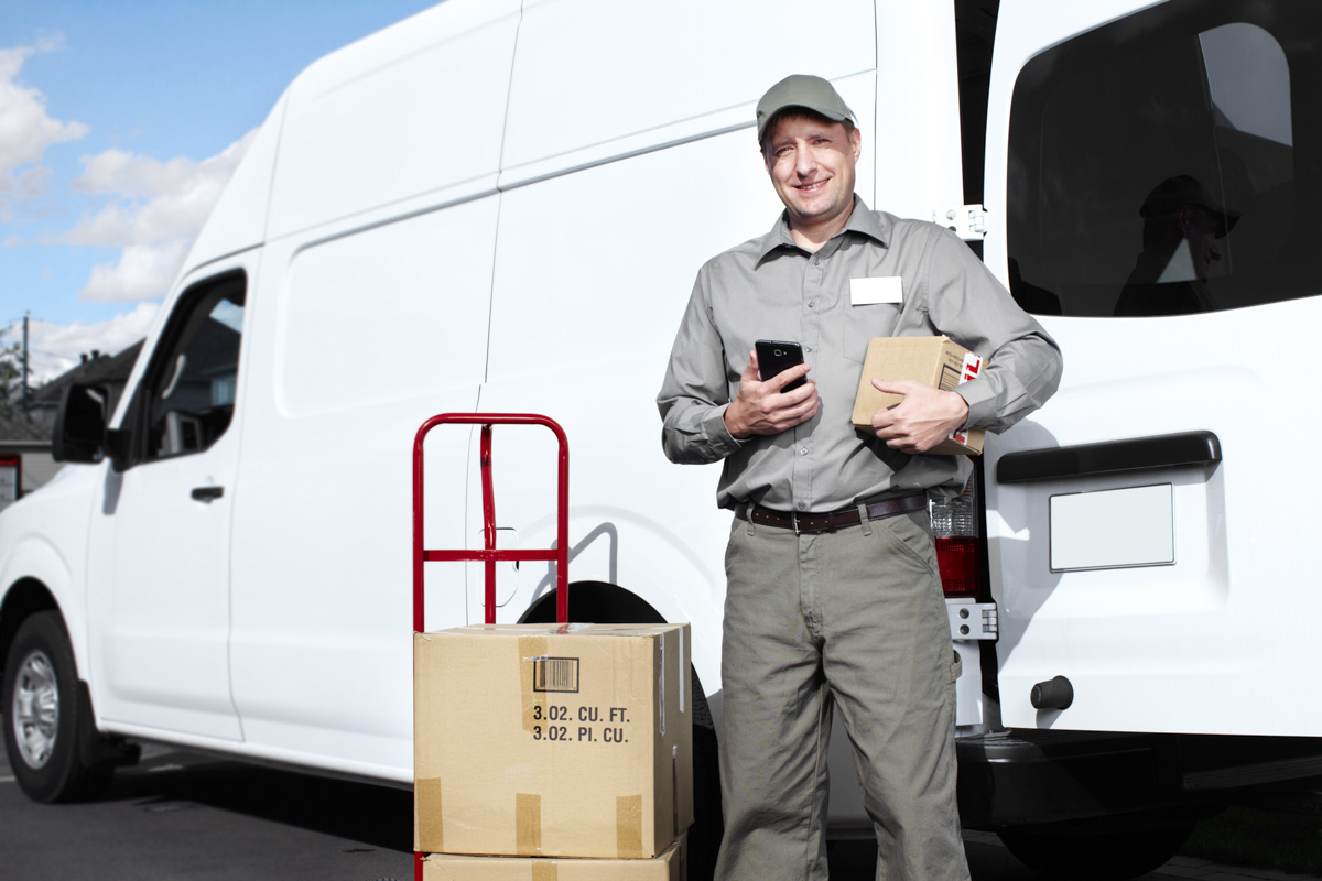 Uniformed Delivery Man | StarGigs Logistics | Columbus Oh