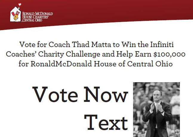 Ronald McDonald House Vote Flyer | StarGigs Logistics | Washington DC